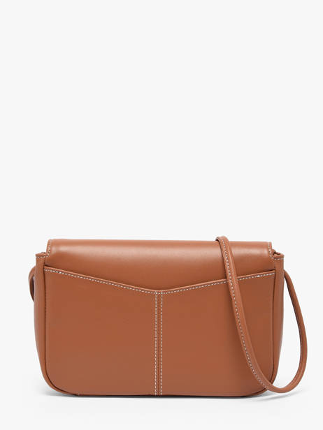 Cross Body Tas Charlotte Leder Le tanneur Bruin charlotte TOTT3C01 ander zicht 3